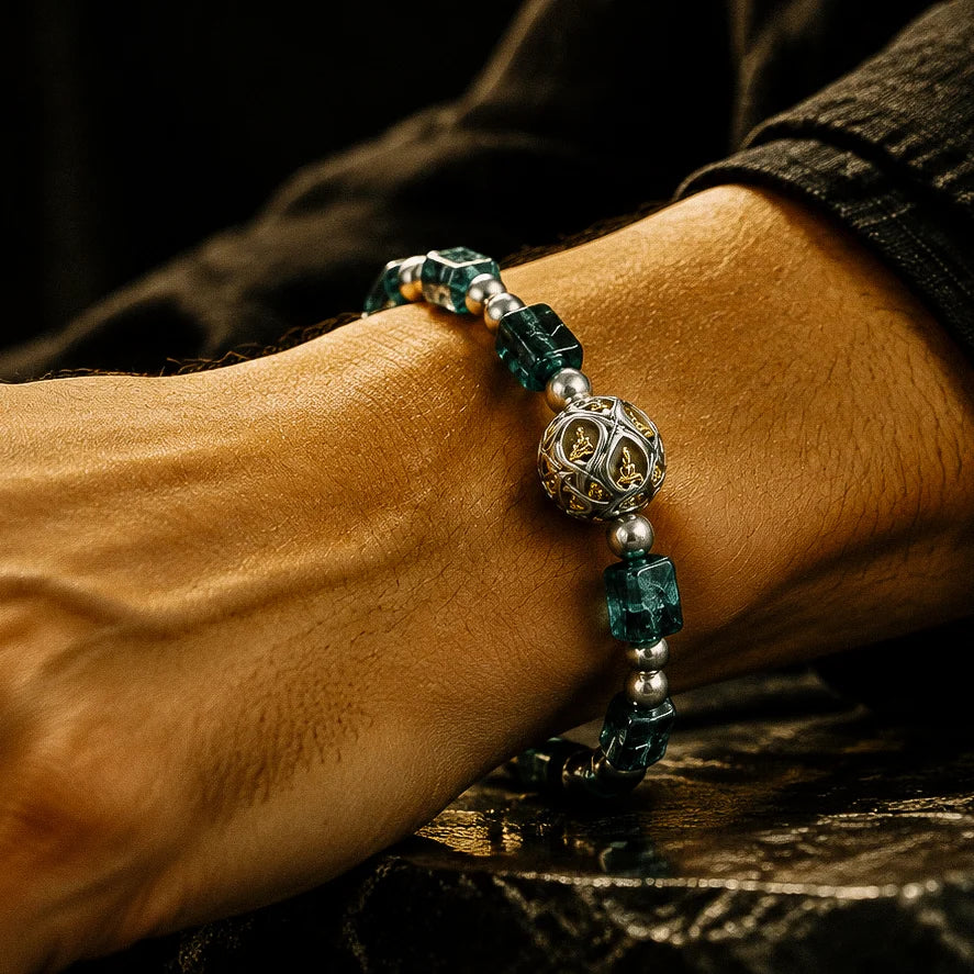 Jade Light Green Tourmaline Bracelet