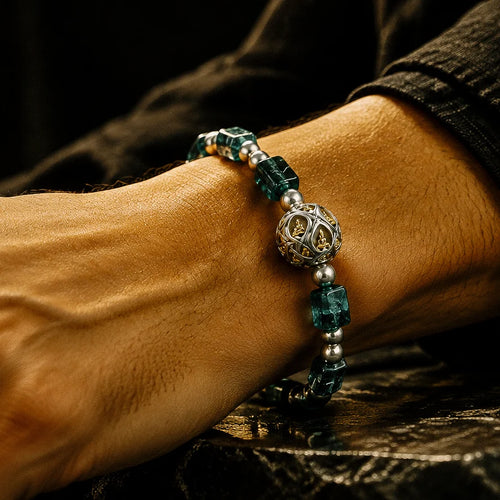 Jade Light Green Tourmaline Bracelet