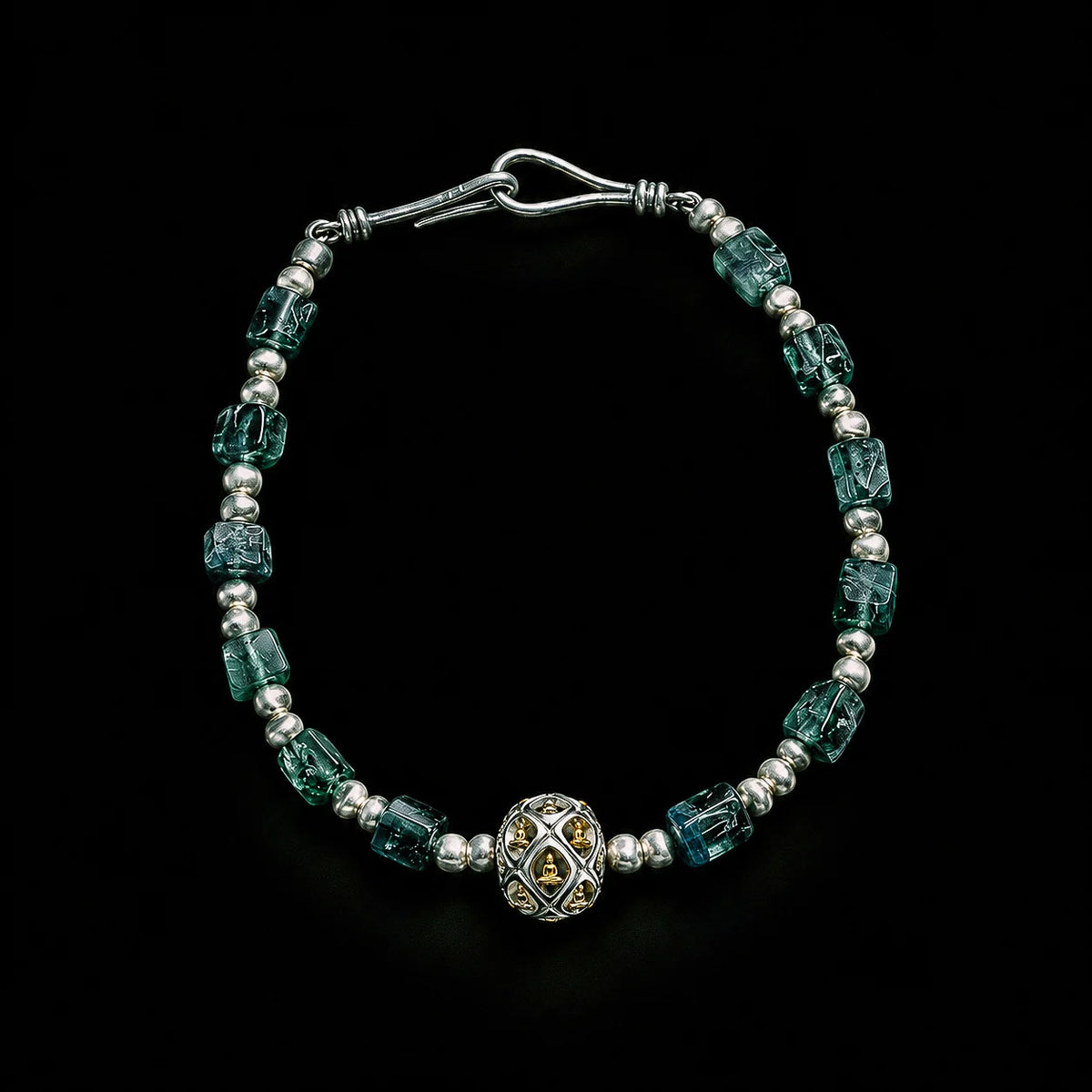 Jade Light Green Tourmaline Bracelet