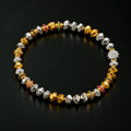 Starlight Faceted Silver Bracelet